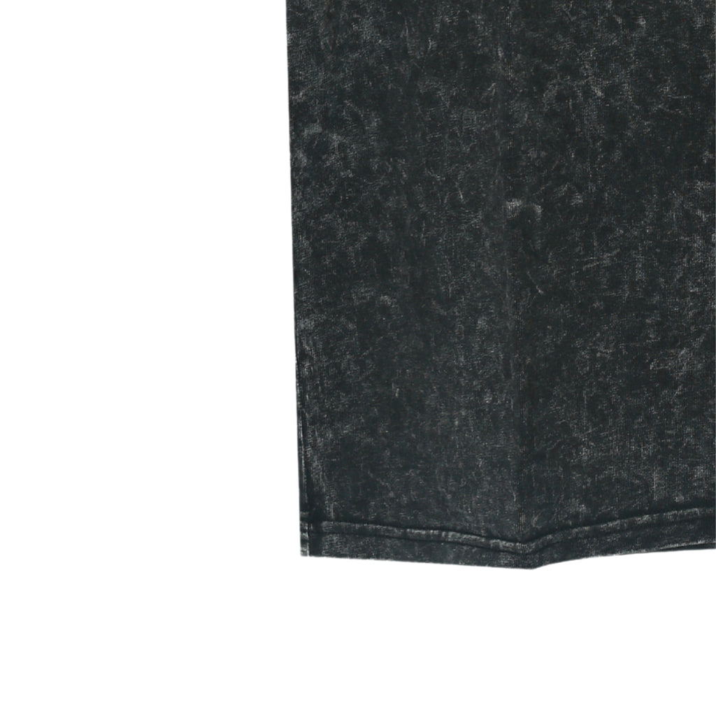Premium Cotton Acid Washed Oversize Black T-shirt