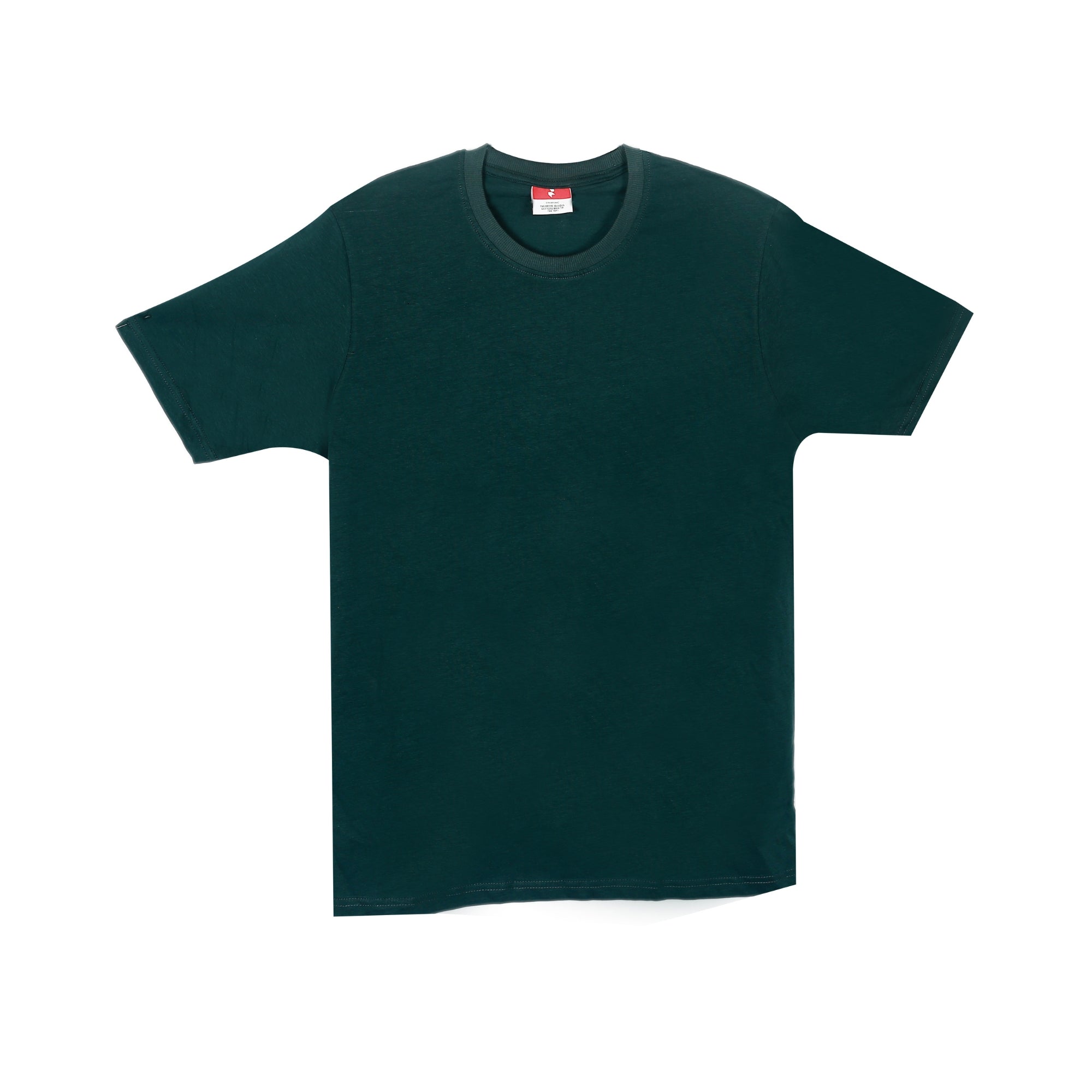 Short Sleeve Premium Cotton Solid T-Shirt (Black, White, Dark Forest Green, Maroon)